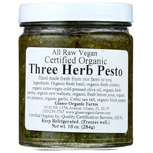 Organic Three Herb Pesto, 8.5 OZ