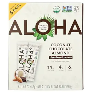 Organic Coconut Chocolate Almond Protein Bar 5 Count, 1.98 OZ