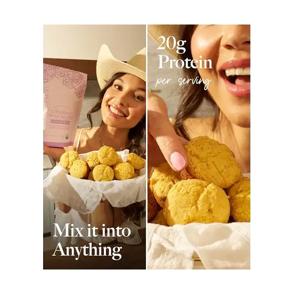 Organic Unflavored Whey Protein, 18.3 OZ 5