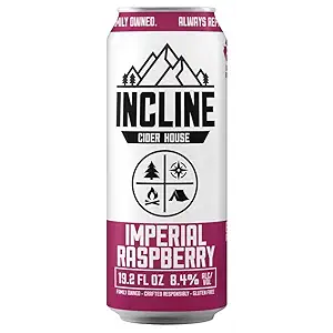 Raspberry Imperial Cider Sgl Can, 19.2 FZ