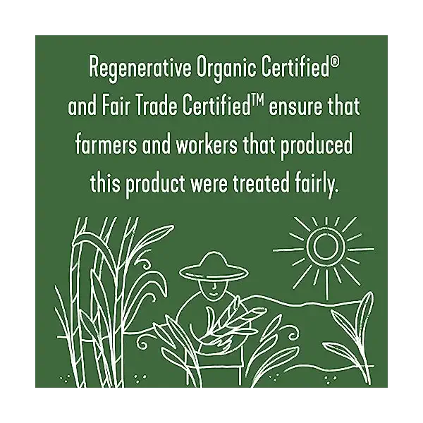 Organic Regenerative Raw Cane Turbinado Sugar, 24 OZ 2