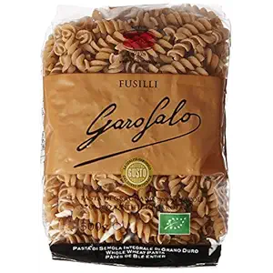 Organic Whole Wheat Fusilli, 500 GR