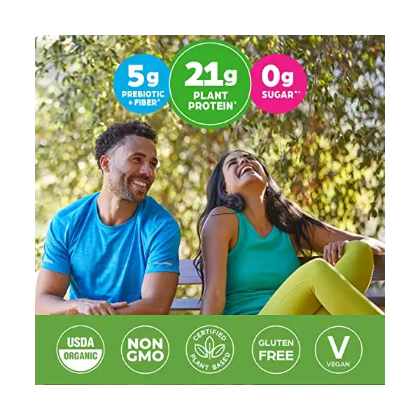 Organic Vanilla Protein Powder 10 Count, 2 OZ 3