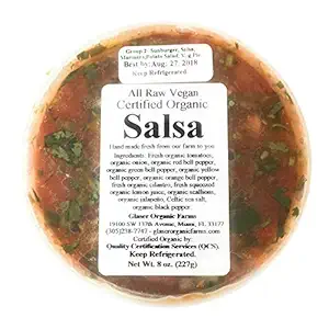Organic Salsa, 8 OZ