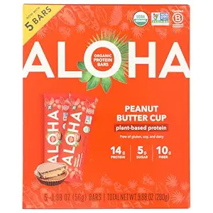 Organic Peanut Butter Cup Protein Bar 5 Count, 1.98 OZ