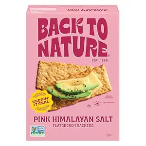 Pink Himalayan Salt Flatbread Crackers, 5 OZ