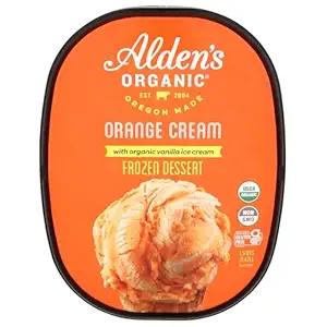 Organic Orange Cream Ice Cream, 1.5 QT