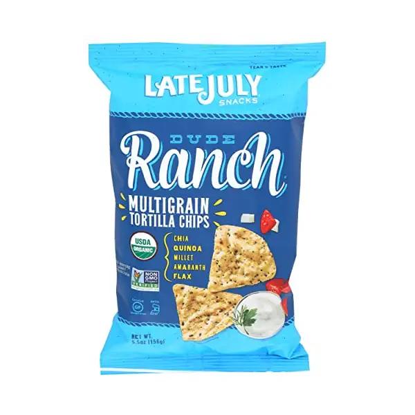 Organic Dude Ranch Tortilla Chip, 5.5 OZ 1