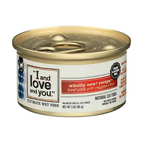 Wholy Cow Canned Cat Food, 3 OZ 1