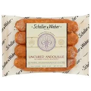 Uncured Andouille Pork Sausage, 10 OZ
