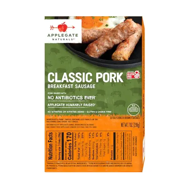 Breakfast Pork Sausage, 7 OZ 2