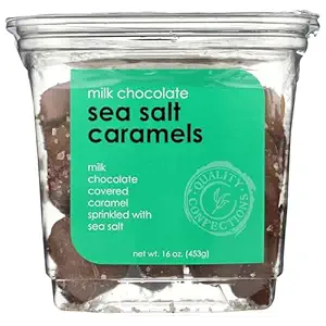 Milk Chocolate Sea Salt Caramels, 16 OZ
