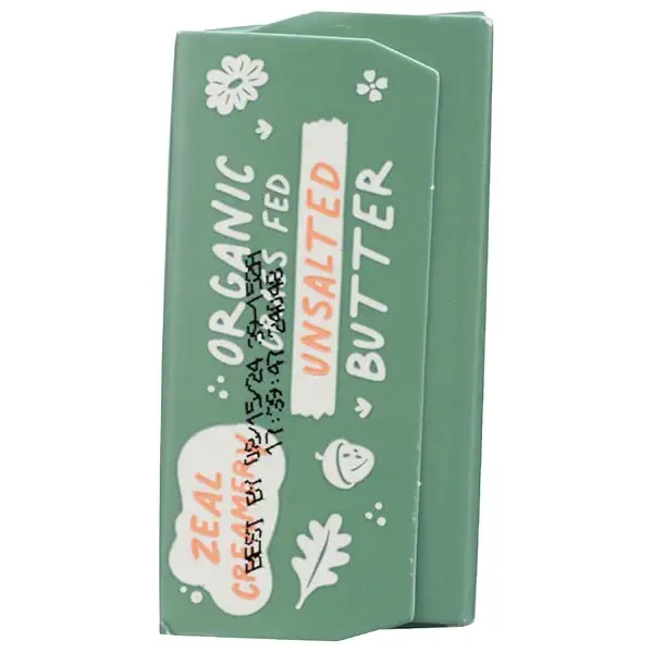 Organic Grass Fed Unsalted Butter 4