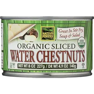 Organic Sliced Water Chestnuts, 8 OZ