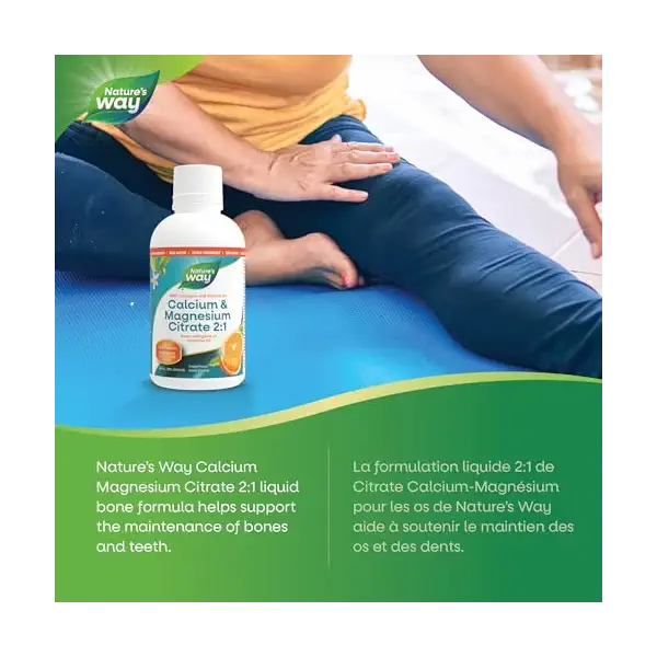 Calcium & Magnesium Citrate 2:1 K2 Liquid Orange 3