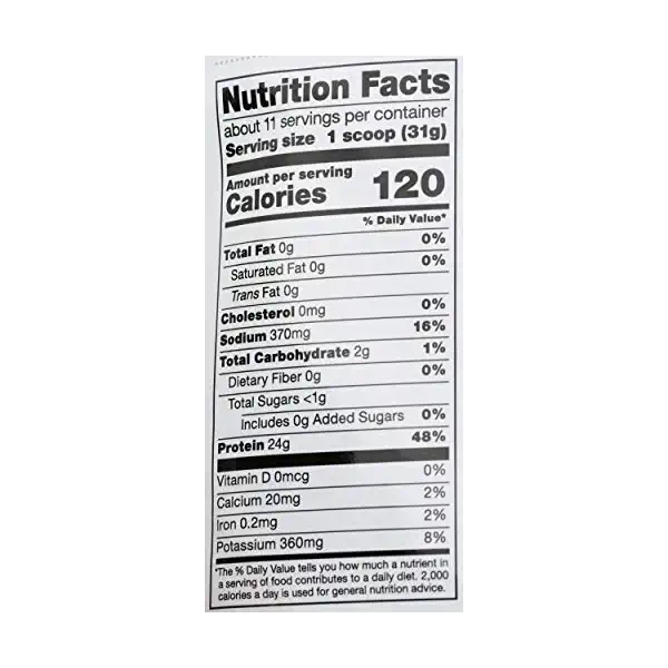Vanilla Egg Protein Powder, 12 OZ 3