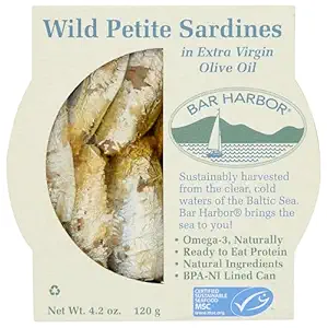 Wild Petite Sardines Extra Virgin Olive Oil, 4.2 OZ