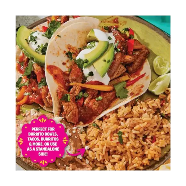 Fajita White Rice, 8.5 OZ 4