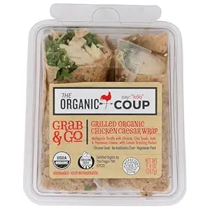 Organic Grilled Chicken Caeser Wrap, 9.4 OZ