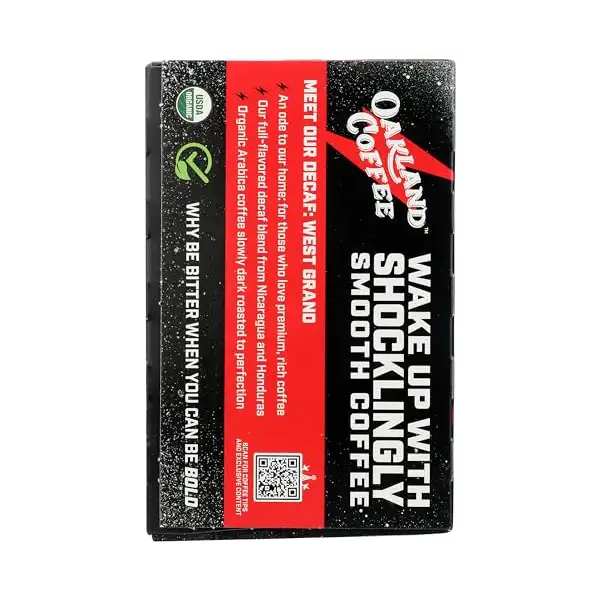 Coffee Decaf Straight Edge Blend Organic 5