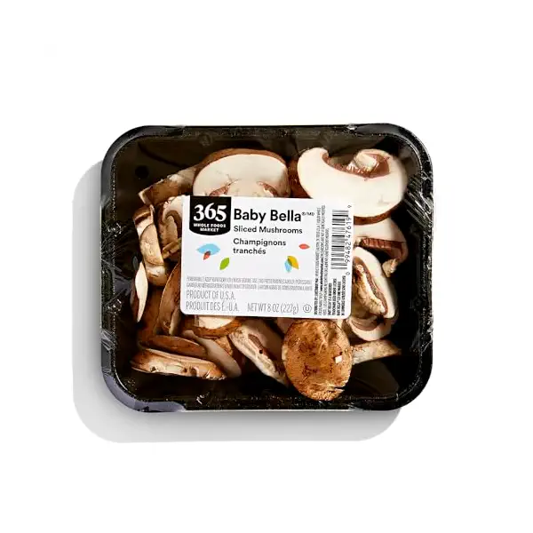 MONTEREY MUSHROOM Sliced Baby Bella Mushrooms, 8 Ounce 1