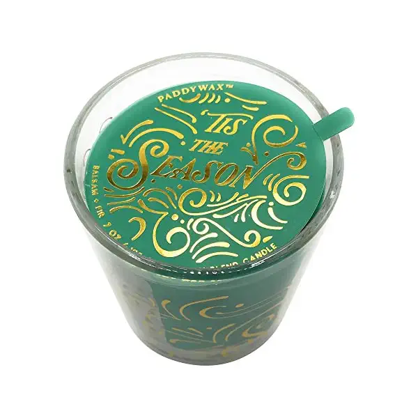 Tis The Season Balsalm & Fir Glass Candle, 7 OZ 2