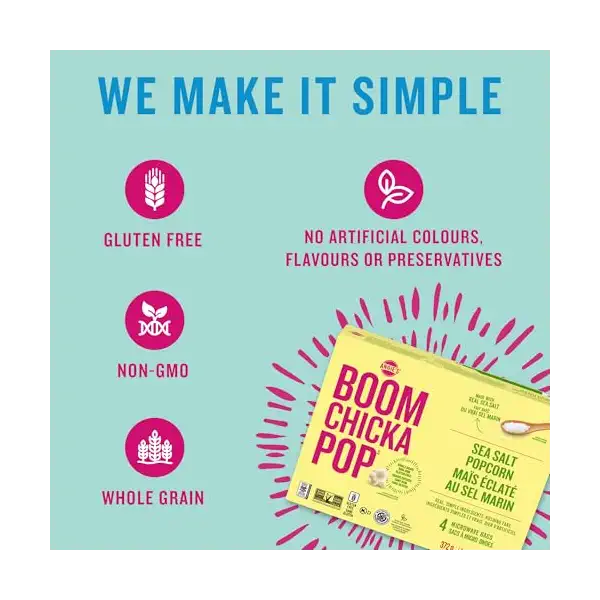 Sea Salt Microwave Popcorn 3