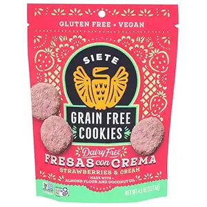 Fresas con Crema Grain Free Cookies, 4.5 OZ
