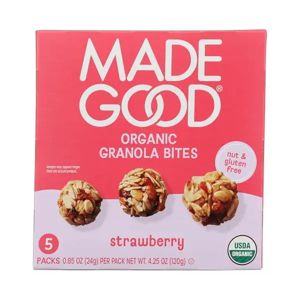 Organic Strawberry Granola Minis, 4.25 OZ 1
