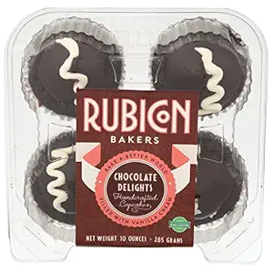 Chocolate Delight Cupcakes 4 Count, 10 OZ