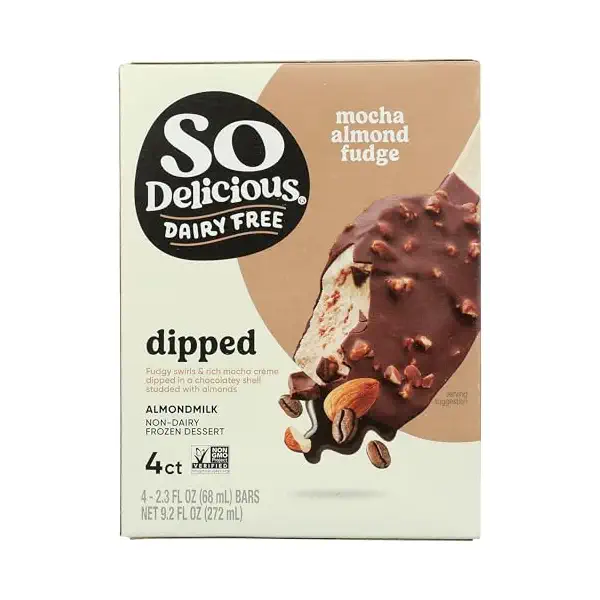 Mini Mocha Almond Milk Dessert Bar 4 Count, 9.2 FZ 1