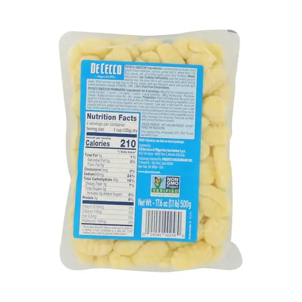 Potato Gnocchi, 17.6 OZ 2