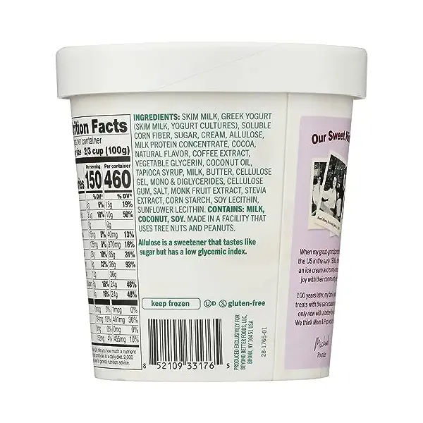 Cold Brew Coffee Ice Cream, 1 PT 2