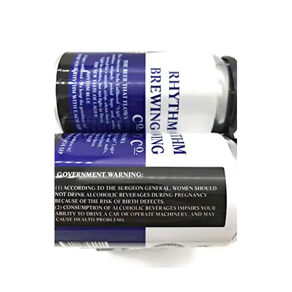 Blue Unfiltered Light Lager 6pk Cans 3