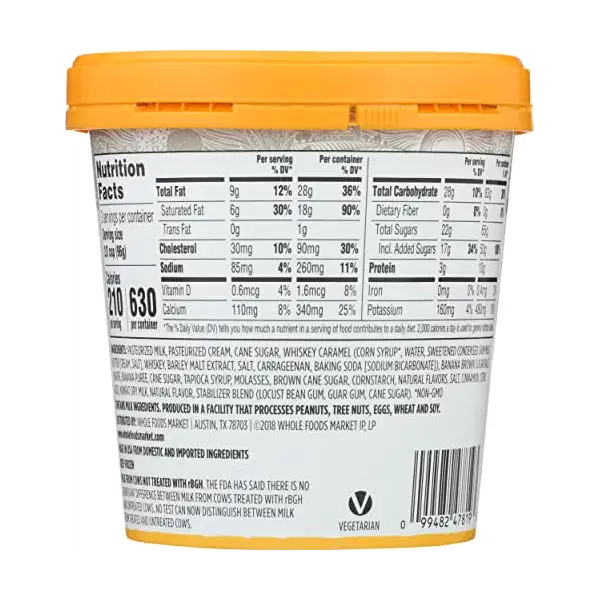 Bananas Foster Ice Cream, 1 PT 2