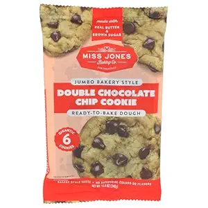 Jumbo Bakery Style Double Chocolate Chip Cookie Dough, 12 OZ