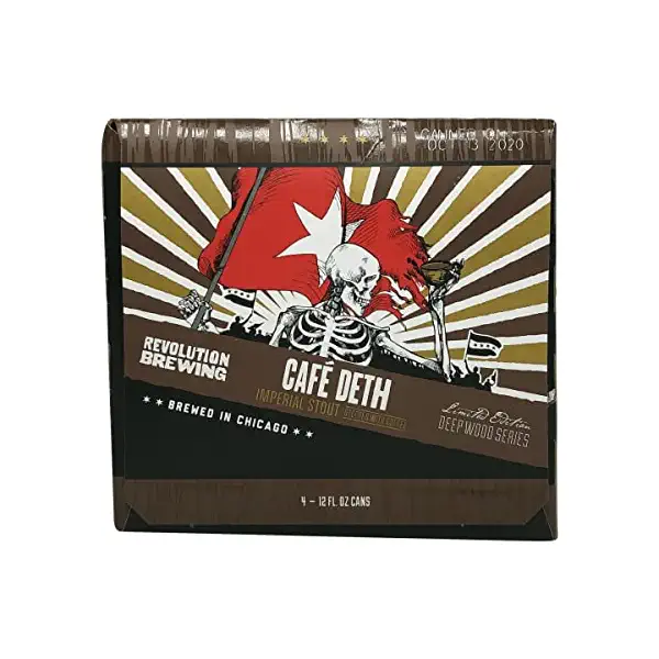 Café Deth 4pk Cans 6