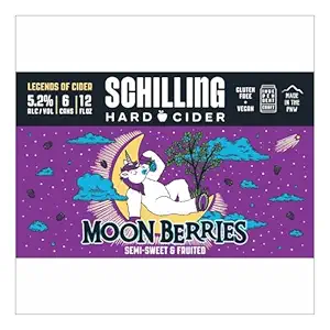 Moon Berries Cider 6pk Cans, 12 FZ