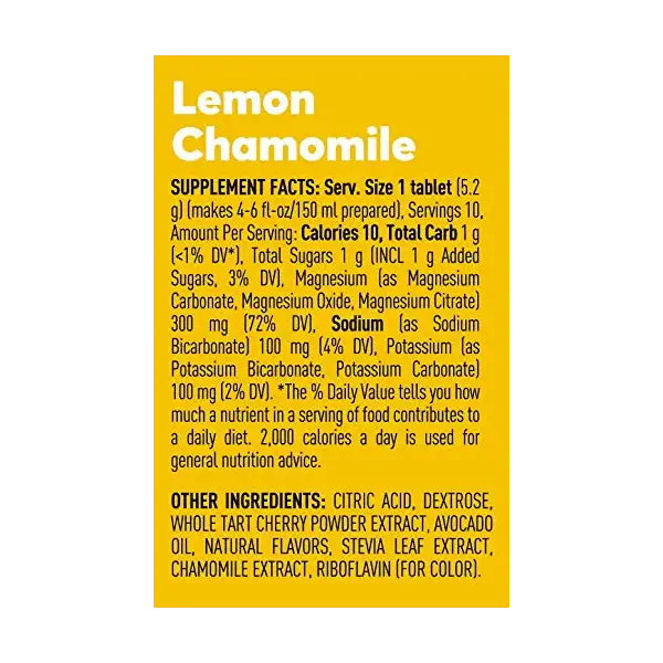 Nuun Rest Lemon Chamomile 8ct Box, 1.9 OZ 2