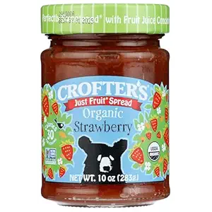 Organic Strawberry Just Fruit Spread, 10 OZ