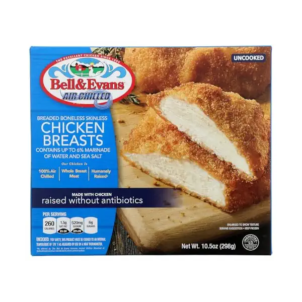 Breaded Chicken Breast, 10.5 OZ 1