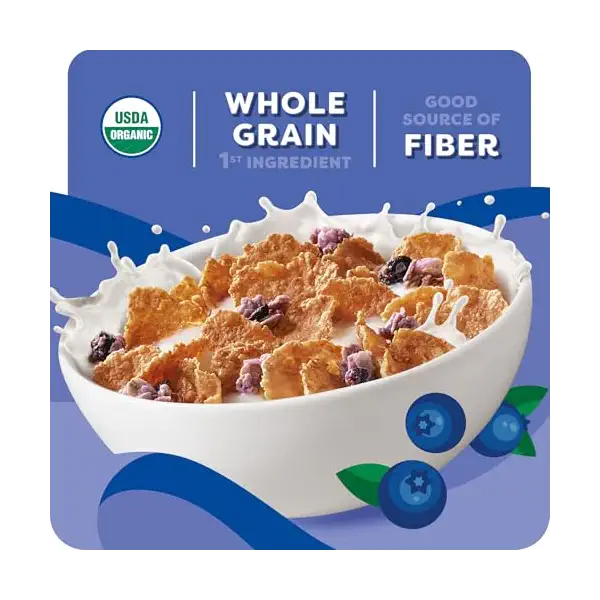 Organic Shapes And Flakes Blueberry Clusters Cereal, 17.2 OZ 5