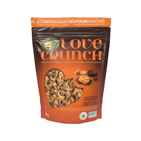 Organic Dark Chocolate & Peanut Butter Granola 1