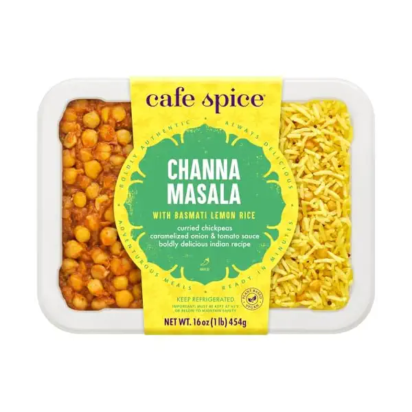 Channa Masala With Lemon Rice 1