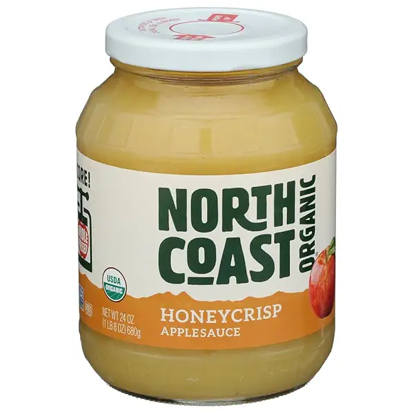 Organic Honeycrisp Apple Sauce, 24 OZ 2