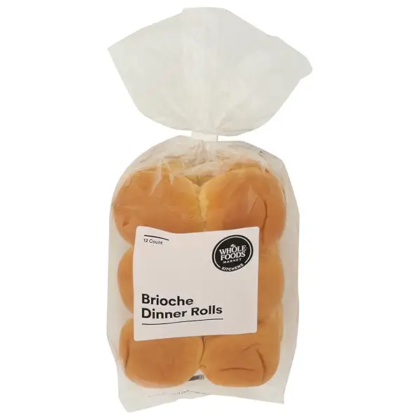 Brioche Dinner Rolls, 16.9 OZ 2