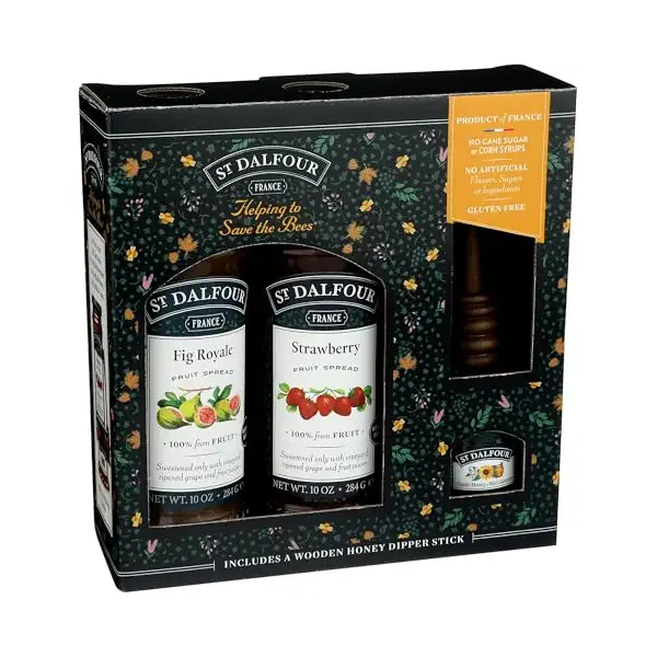 "Save The Bees" Fruit Spread Gift Set, 20 OZ 1