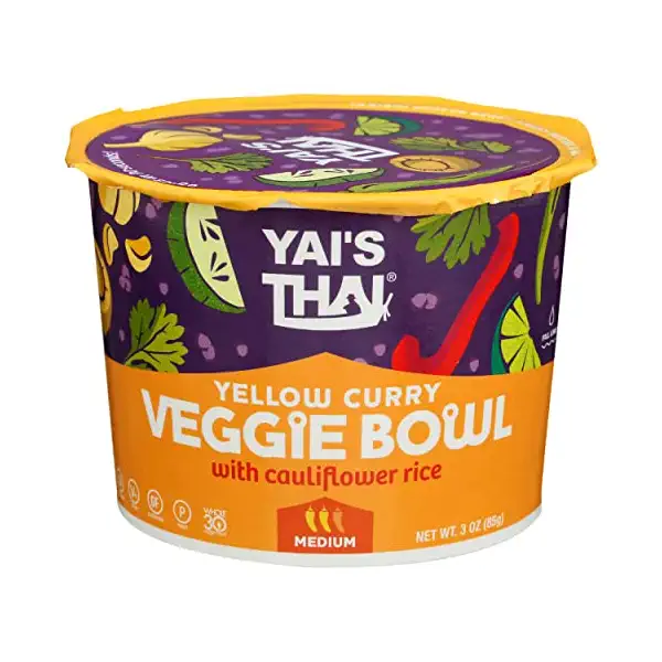 Yellow Curry Veggie Bowl, 3 OZ 1