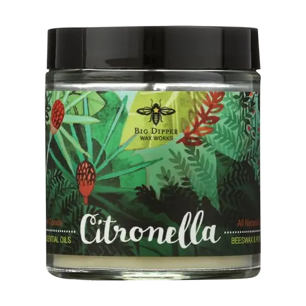 Citronella Apothecary Glass Candle, 3.2 OZ 1