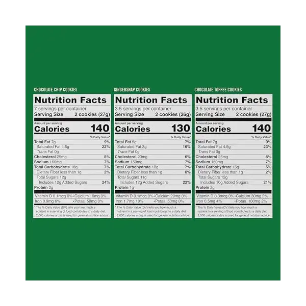 Holiday Cookie Variety Pack Gift Box, 13.5 OZ 7